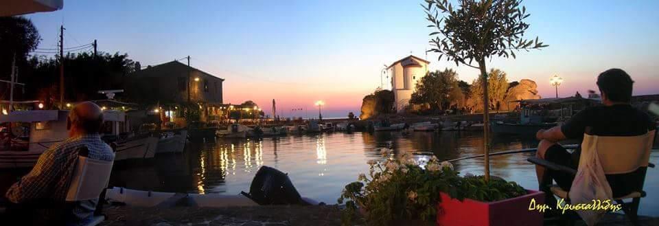 Apartmán Karagiannaki Skala Sykamineas Pokoj fotografie
