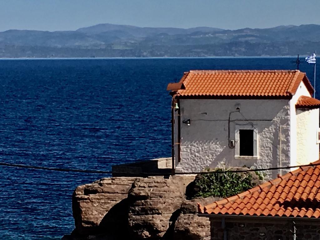 Apartmán Karagiannaki Skala Sykamineas Exteriér fotografie